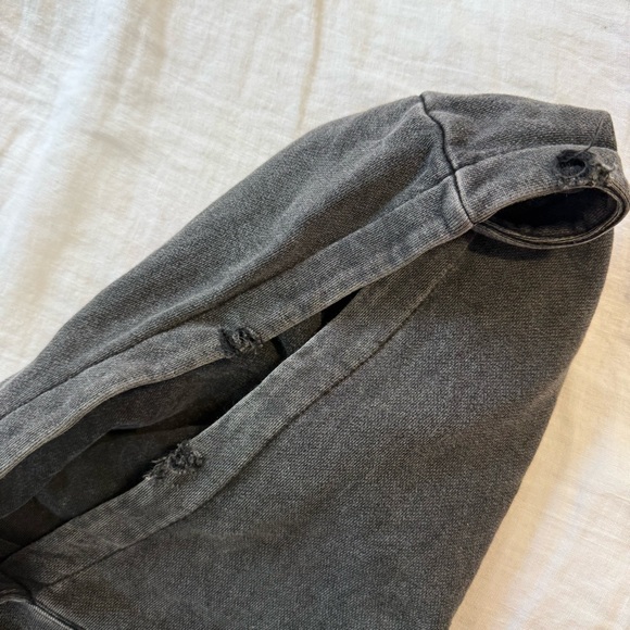 Anine Bing Harvey Sweatshirt Washed Black - Picture 13 of 15